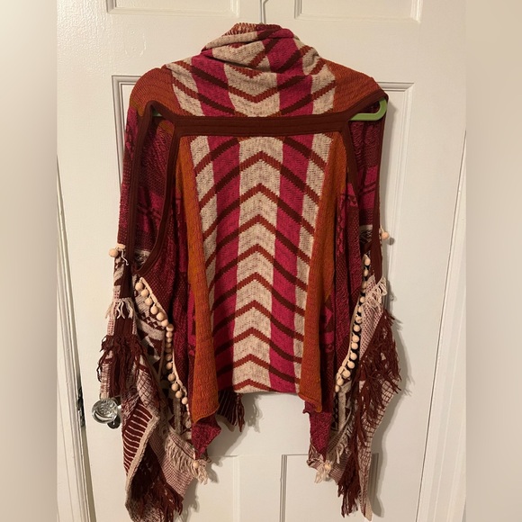 MOTH Anthropologie Durango Jacquard Boho Sweater Vest - Picture 6 of 6
